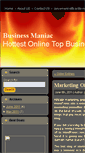 Mobile Screenshot of business-maniac.com